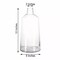 Clear 12" Glass Vases Tapered Neck Wedding Party Centerpieces Supplies